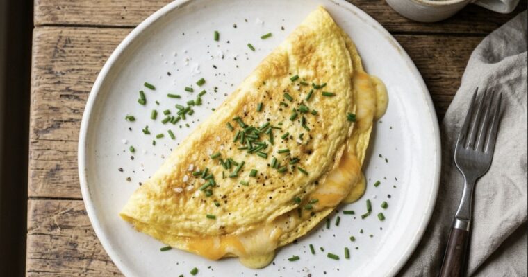 Simple Egg Omelette Recipe