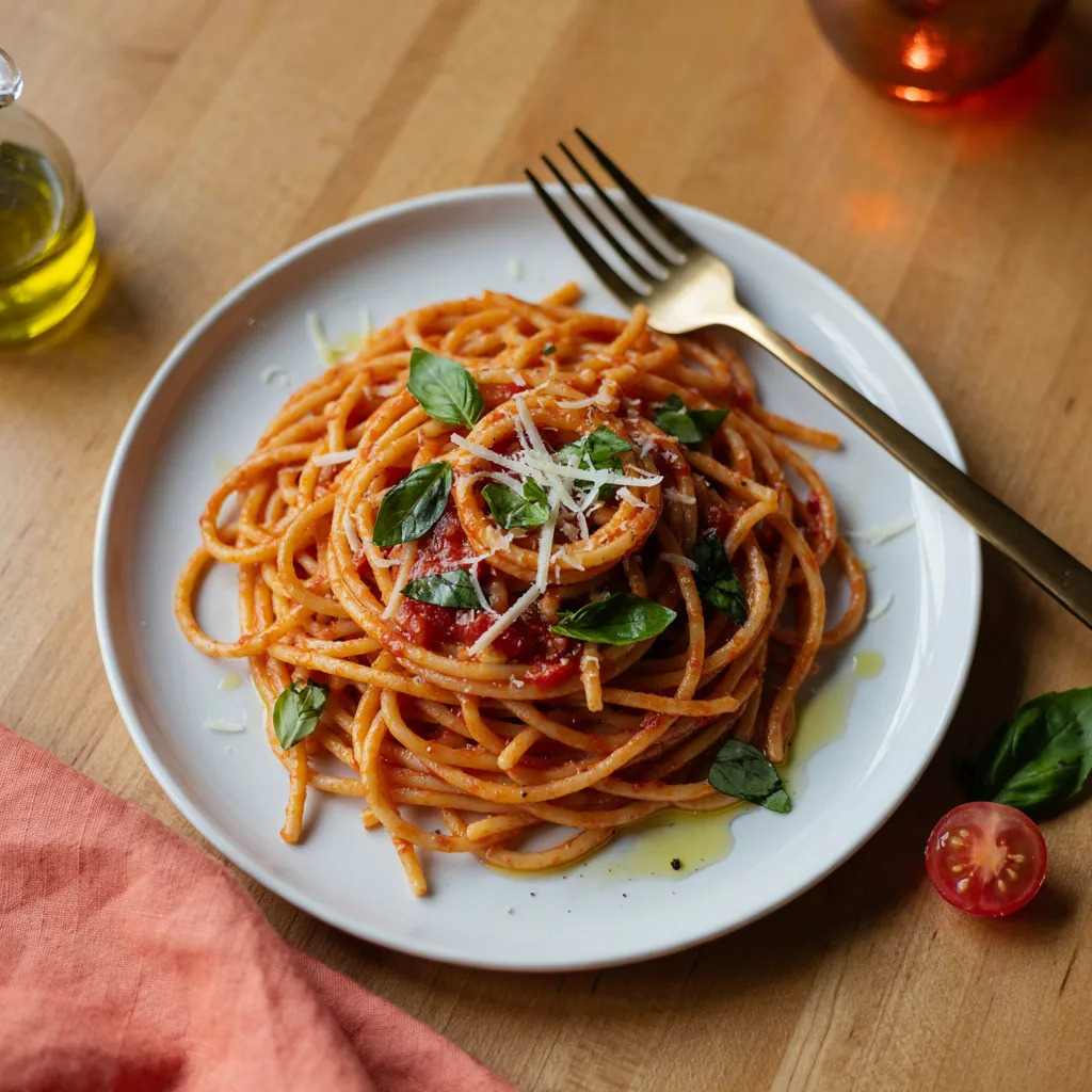 One-Pot Creamy Garlic Pasta