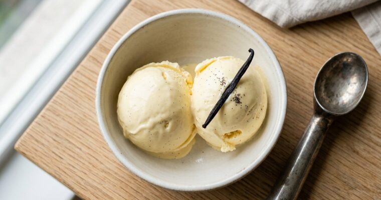 French Ice Cream Recipe (25-Min Churn) – Classic & Custard-Churned