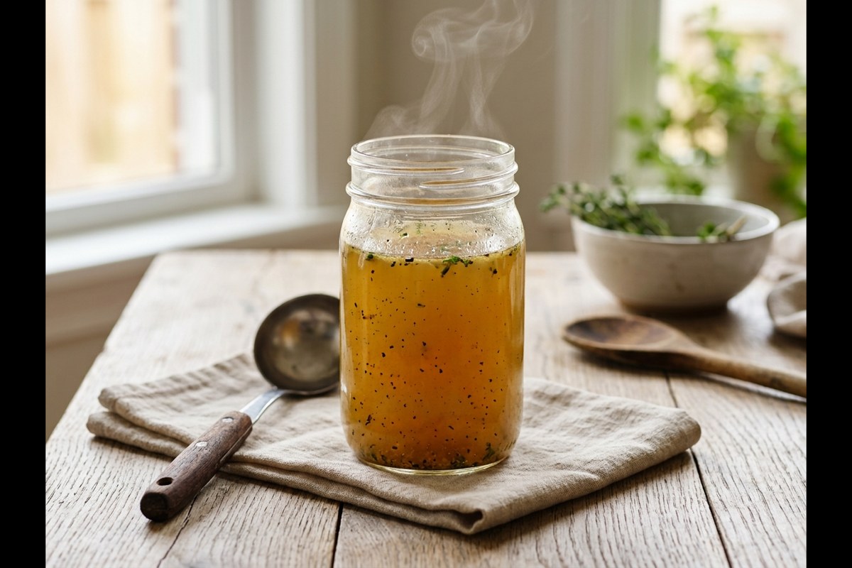 Instant Pot Chicken Bone Broth (Rich & Easy)