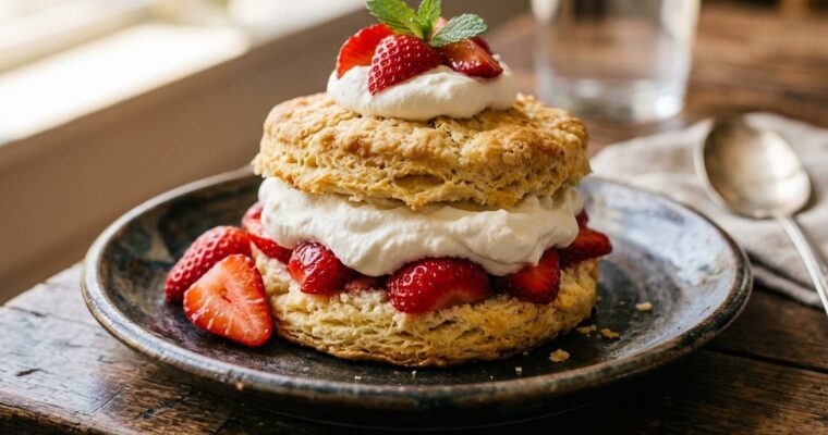 Buttermilk Biscuits Strawberry Shortcake Recipe (35-Min) – Flaky & Bright