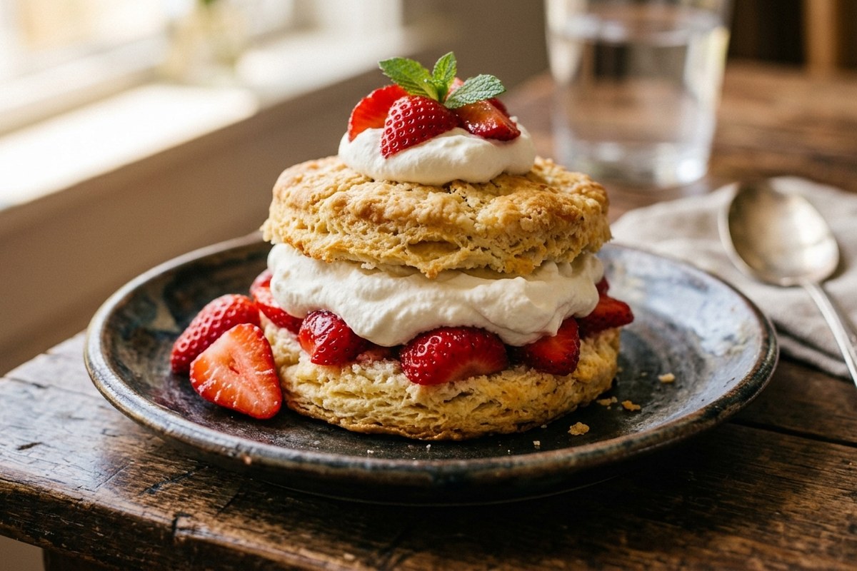 Buttermilk Biscuits Strawberry Shortcake Recipe (35-Min) – Flaky & Bright