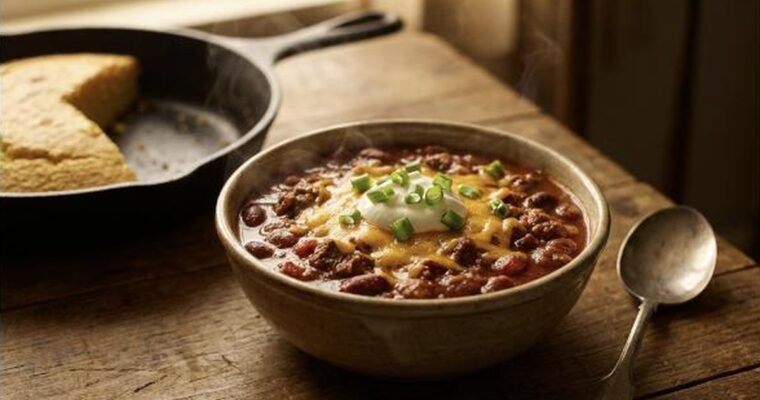 Chili with Tomato Juice Recipe (1-Hr) – Easy & Hearty
