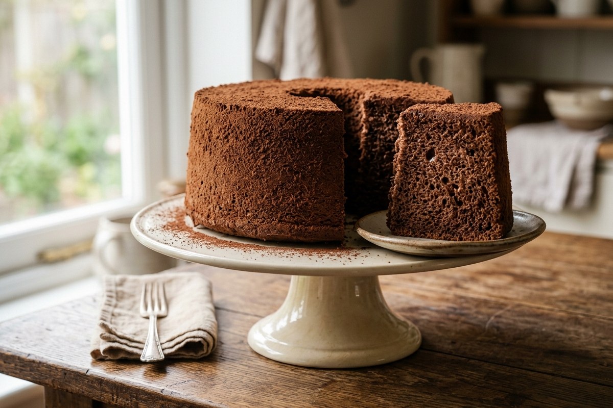 Choco Chiffon Cake Recipe (1-Hr 30-Min incl. Cooling) – Easy & Airy