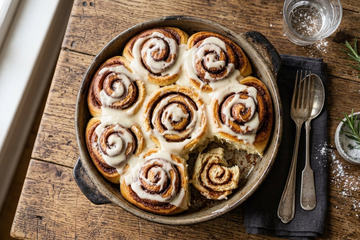 Gourmet Cinnamon Rolls Recipe (Overnight Dough, 20-Min Bake) – Soft & Bakery-Style