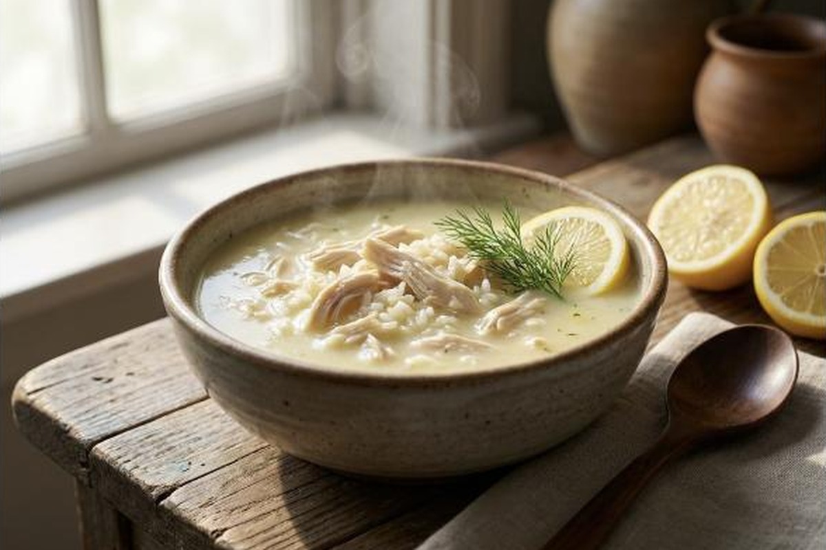 Greek Lemon Chicken Soup Recipe (45-Min) – Comforting