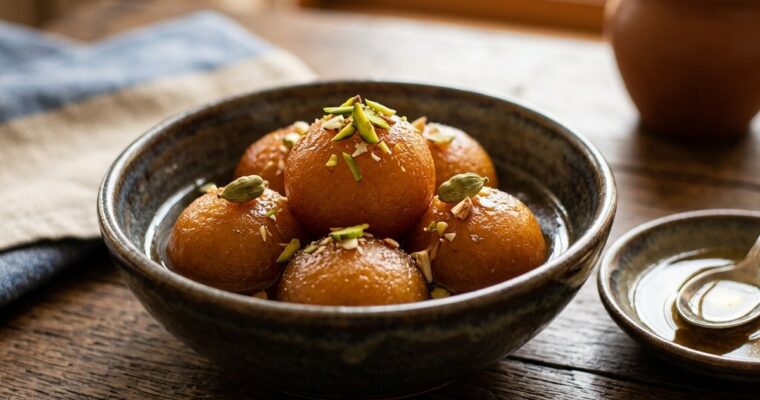 Gulab Jamun Recipe (45-Min) – Soft, Syrupy & From Scratch