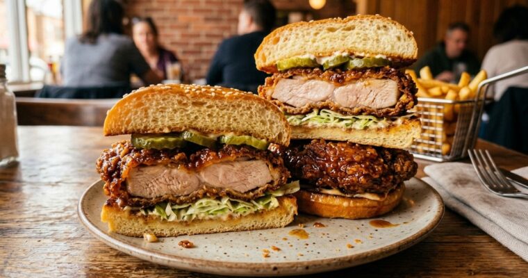 Hot Chicken Sandwich Recipe (25-Min) – Easy & Spicy