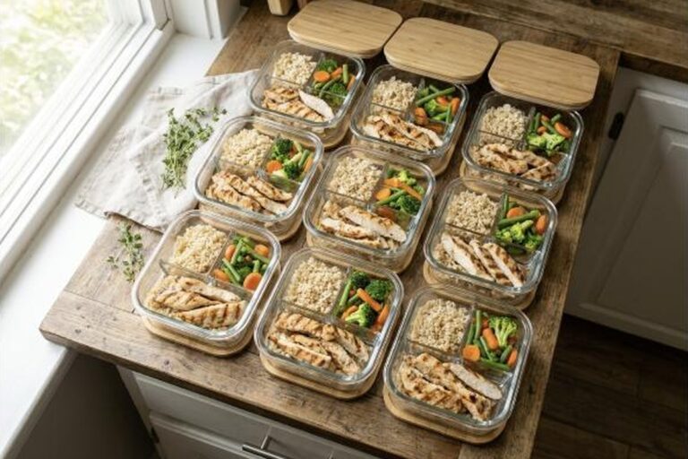 How to Meal Prep at Home (A Simple Beginner’s System)