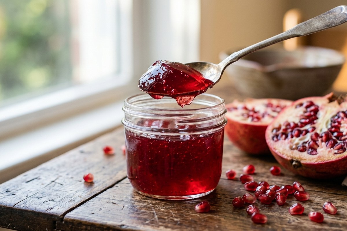 Pomegranate Jelly Recipe (10-Min Boil) – Small-Batch & Ruby-Red