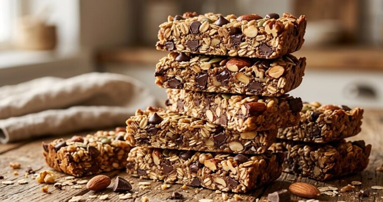 Protein Granola Bar Recipe (No-Bake) – Quick & Filling