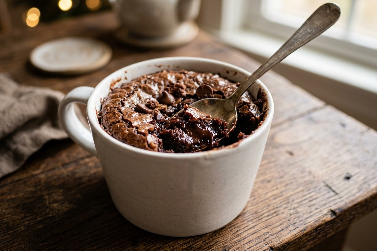 Single Serve Brownie Recipe (5-Min Microwave) – Easy & Fudgy