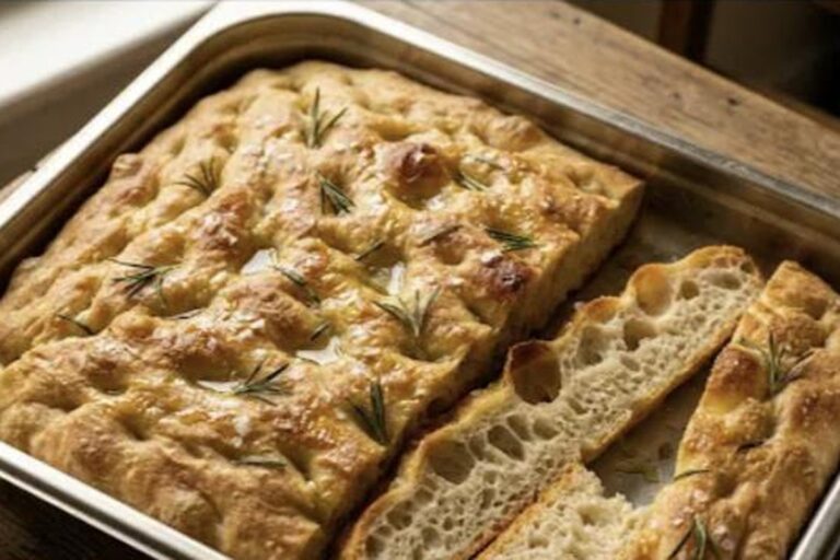 Sourdough Discard Focaccia Recipe (3-Hr) – Easy & Airy