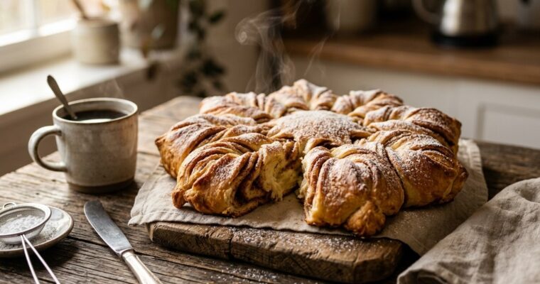 Star Bread Recipe (3-Hr incl. Rising) – Easy & Impressive
