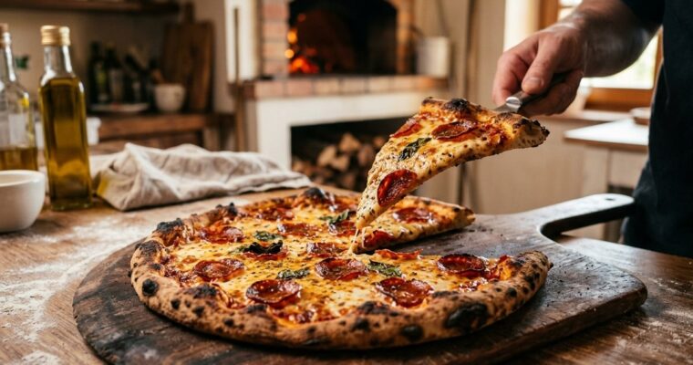 Thin Crust Pizza Base Recipe (20-Min Rise) – Easy & Crispy